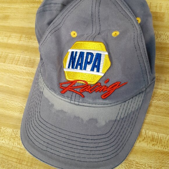 NAPA Racing Waltrip #15 NASCAR Adjustable Hat Cap Distressed Retro 100% Cotton - Picture 9 of 11